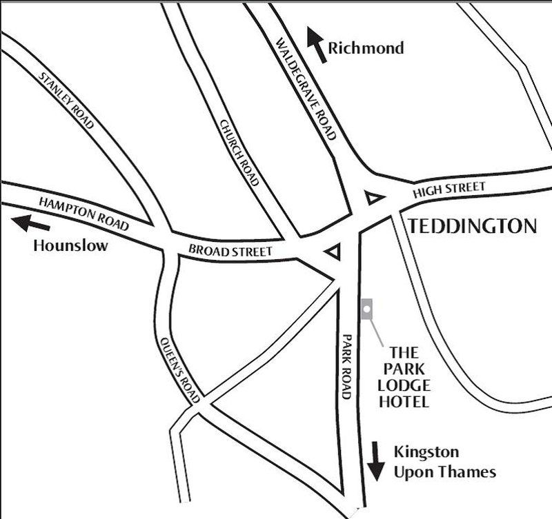 The Park Hotel Teddington Exterior foto